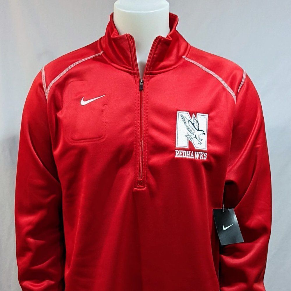 BNWT Red Nike 1/4 Zip - Picture 2 of 7
